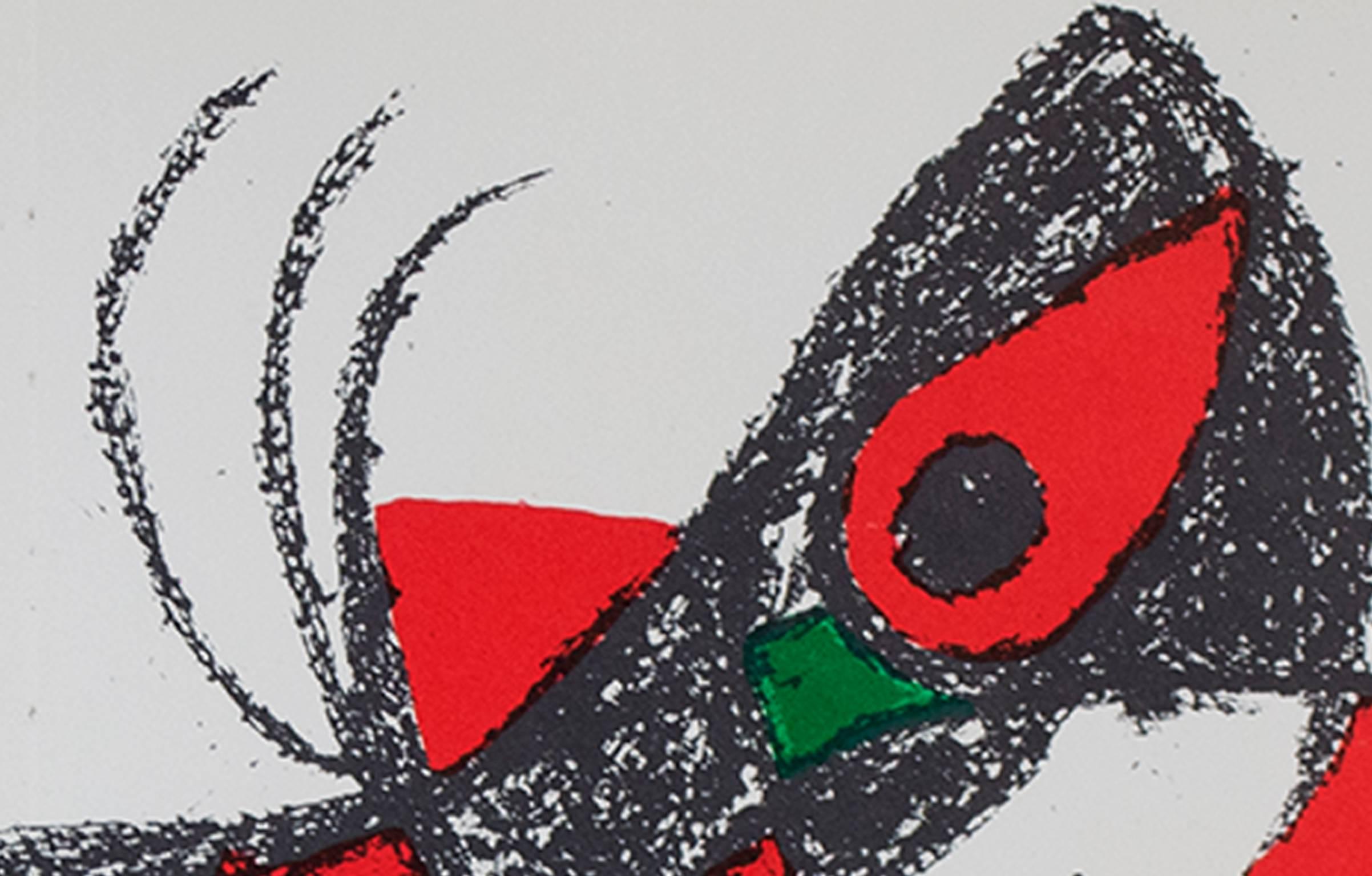 Litografia originale X, da Litografie Miro II, Editore Maeght di Joan Miró in vendita 2