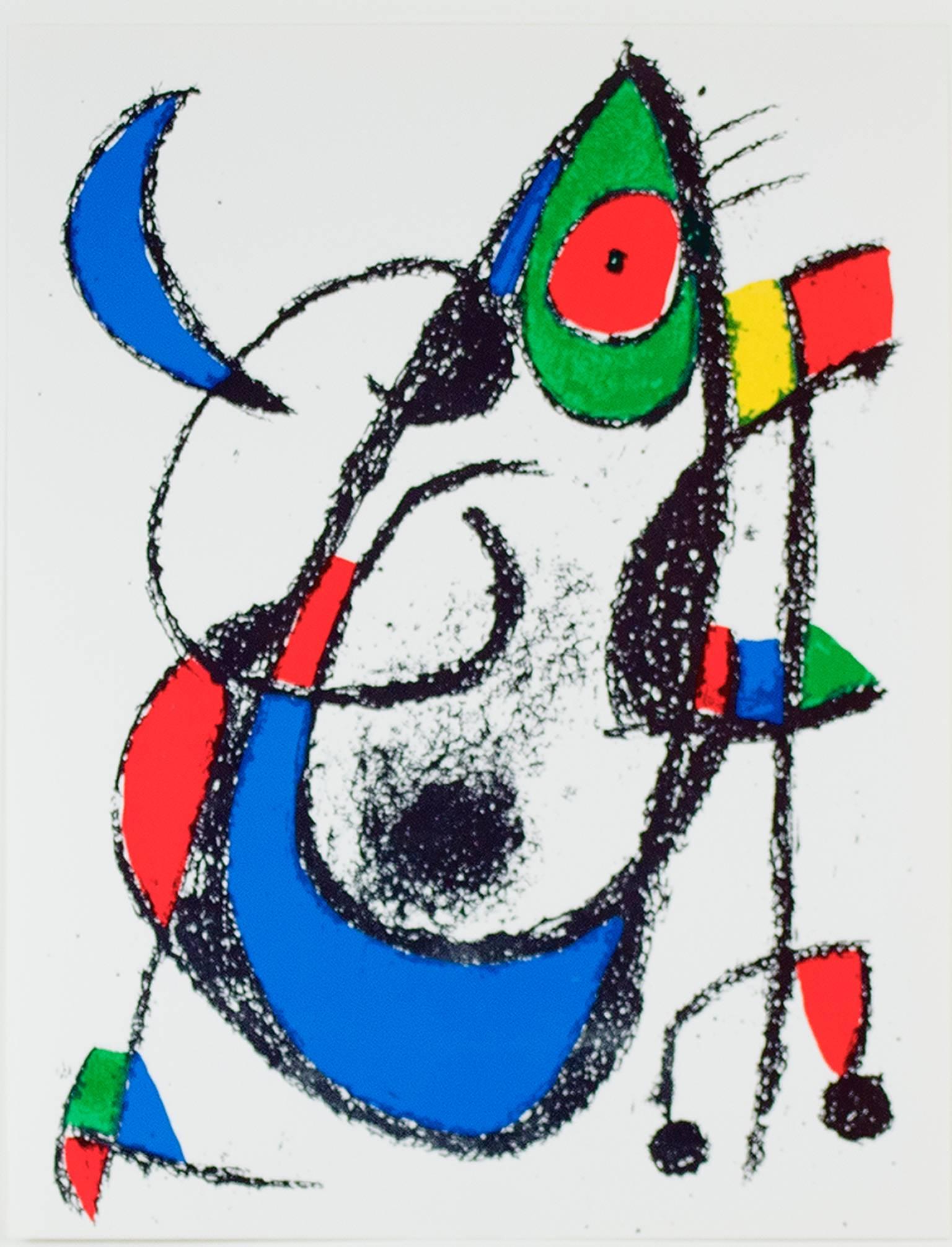 "Original Lithograph XI" from Miro Lithographs II, Maeght Publisher by Joan Miró