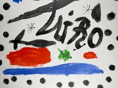 Original Unused 1964 Avant La Lettre Lithograph Gaspar Room Metras Belarte