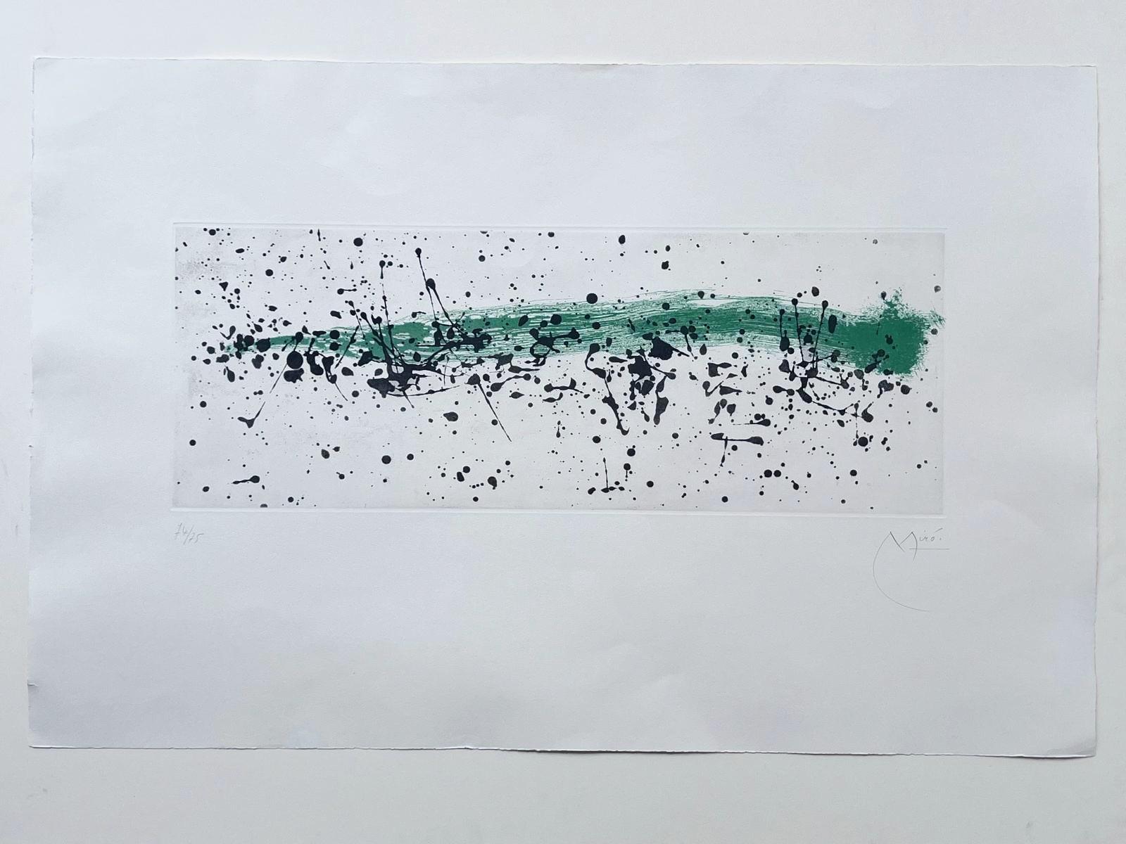 Ouvrage du vent I - Print by Joan Miró