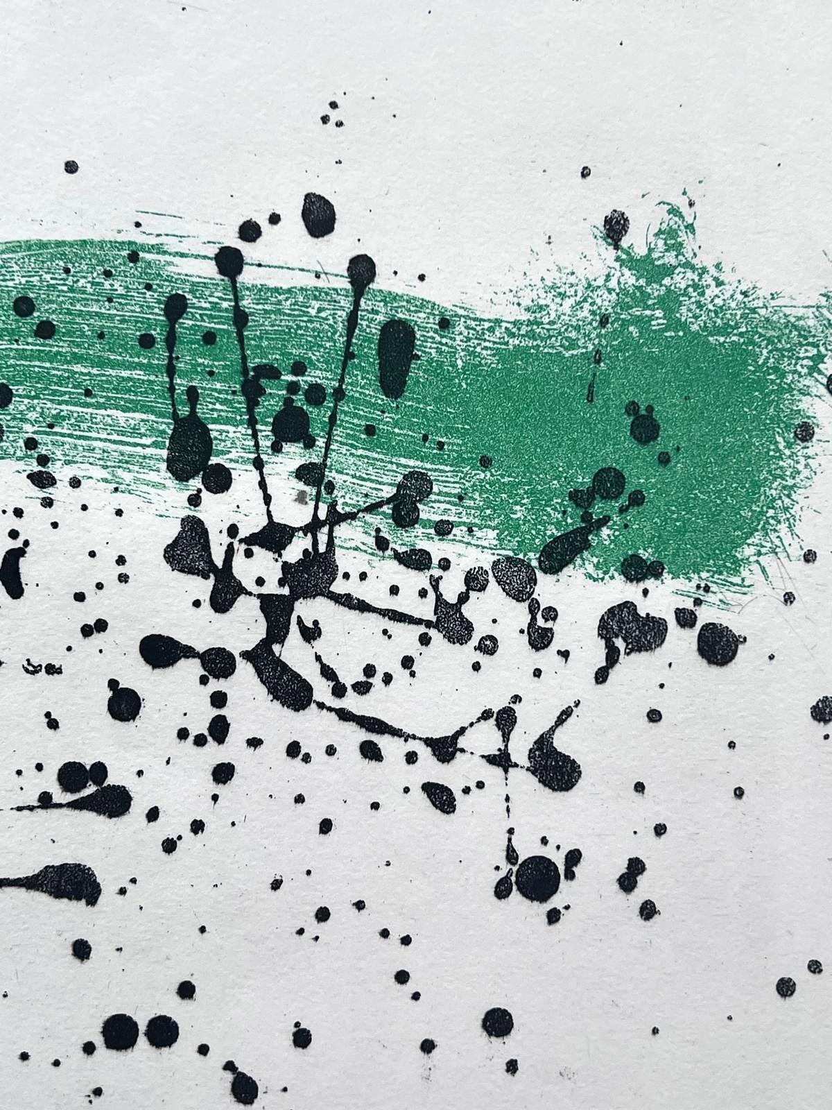 Aquatint, 1962
Handsigned by the artist in pencil and numbered 74/75
Publisher : Maeght (Paris)
Printer : Maeght (Levallois-Perret)
Catalog : [Dupin 342]
52.00 cm. x 80.50 cm.  20.47 in. x 31.69 in. (paper)
21.50 cm. x 58.50 cm.  8.46 in. x 23.03
