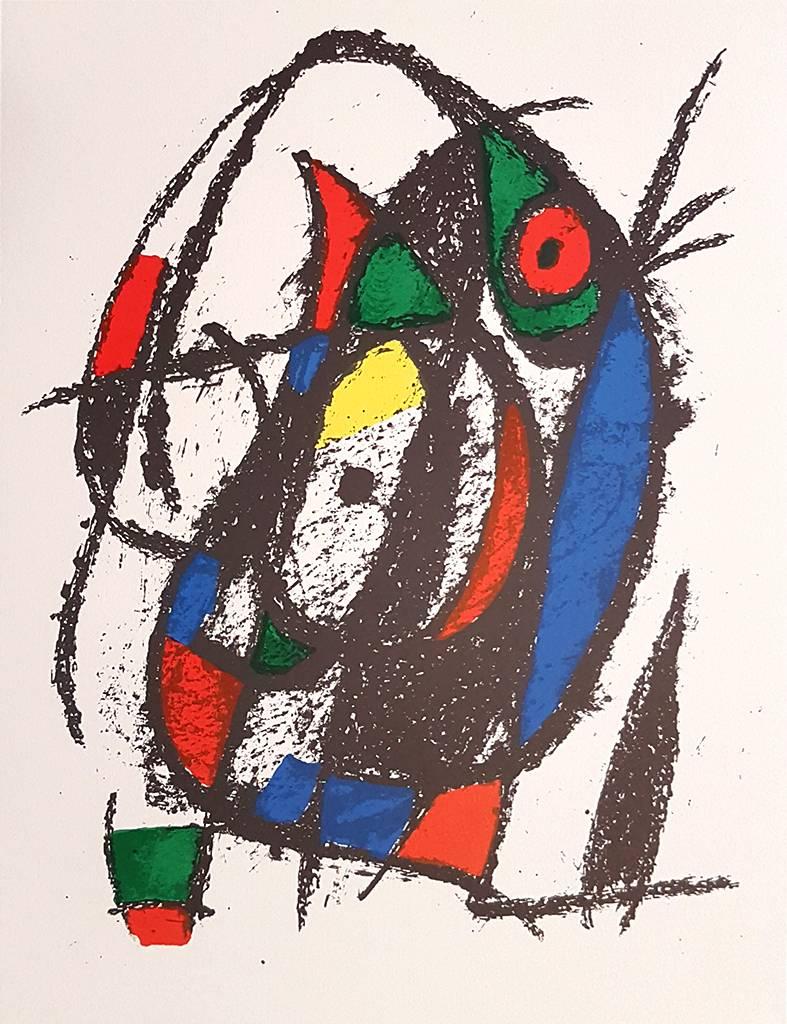 Joan Miró Abstract Print - Package Mirò Lithographe II - 9 Plates
