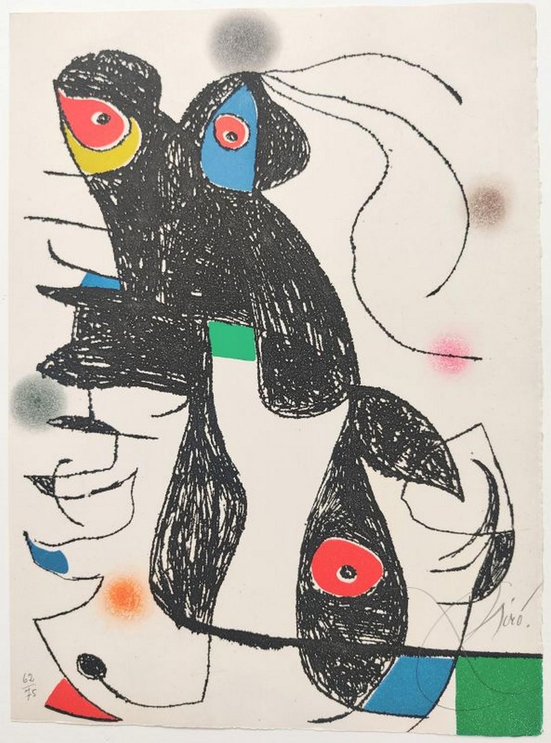 Paroles Peintes  – Print von Joan Miró