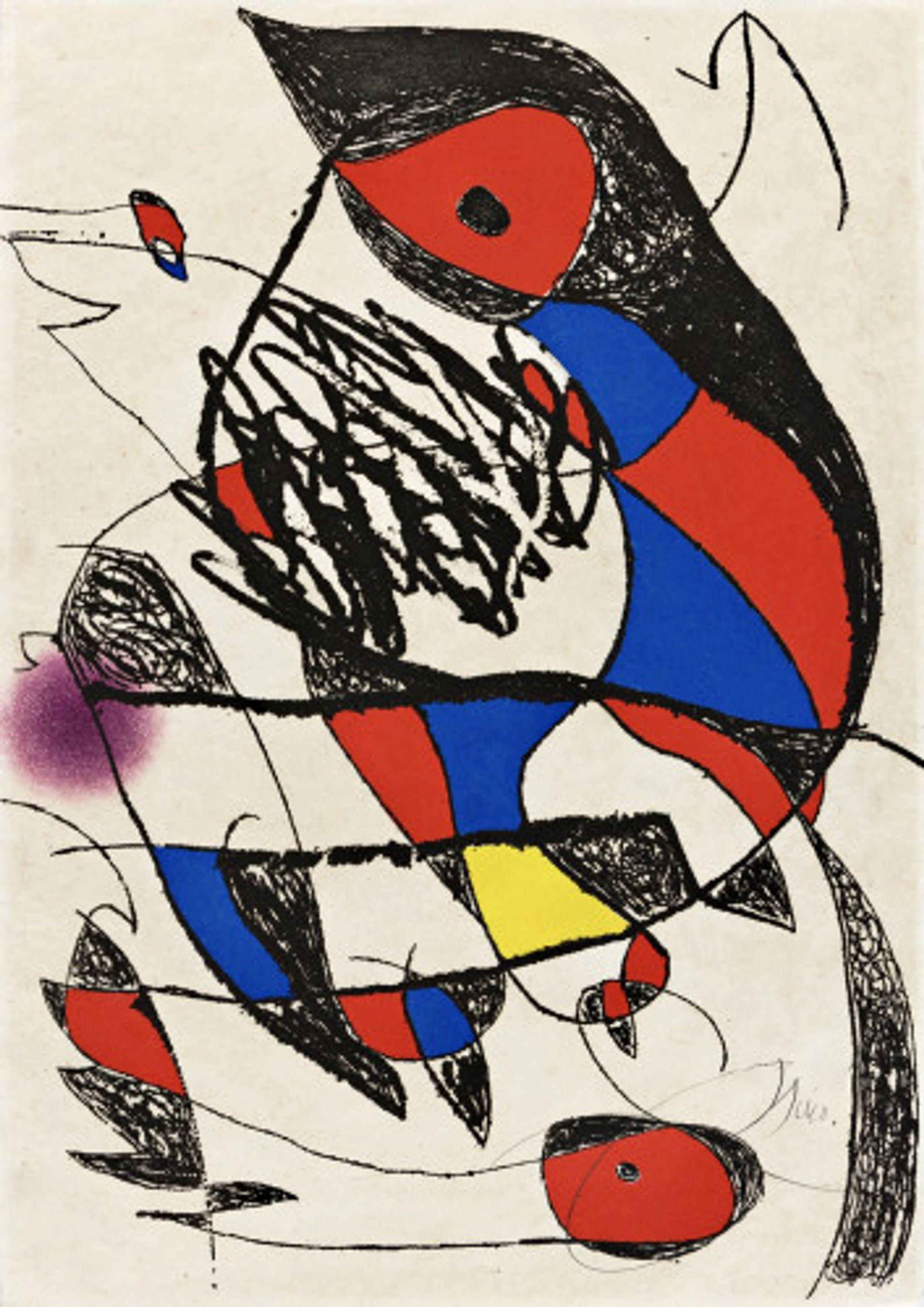 Passage De L'Egyptienne 12 - Print by Joan Miró