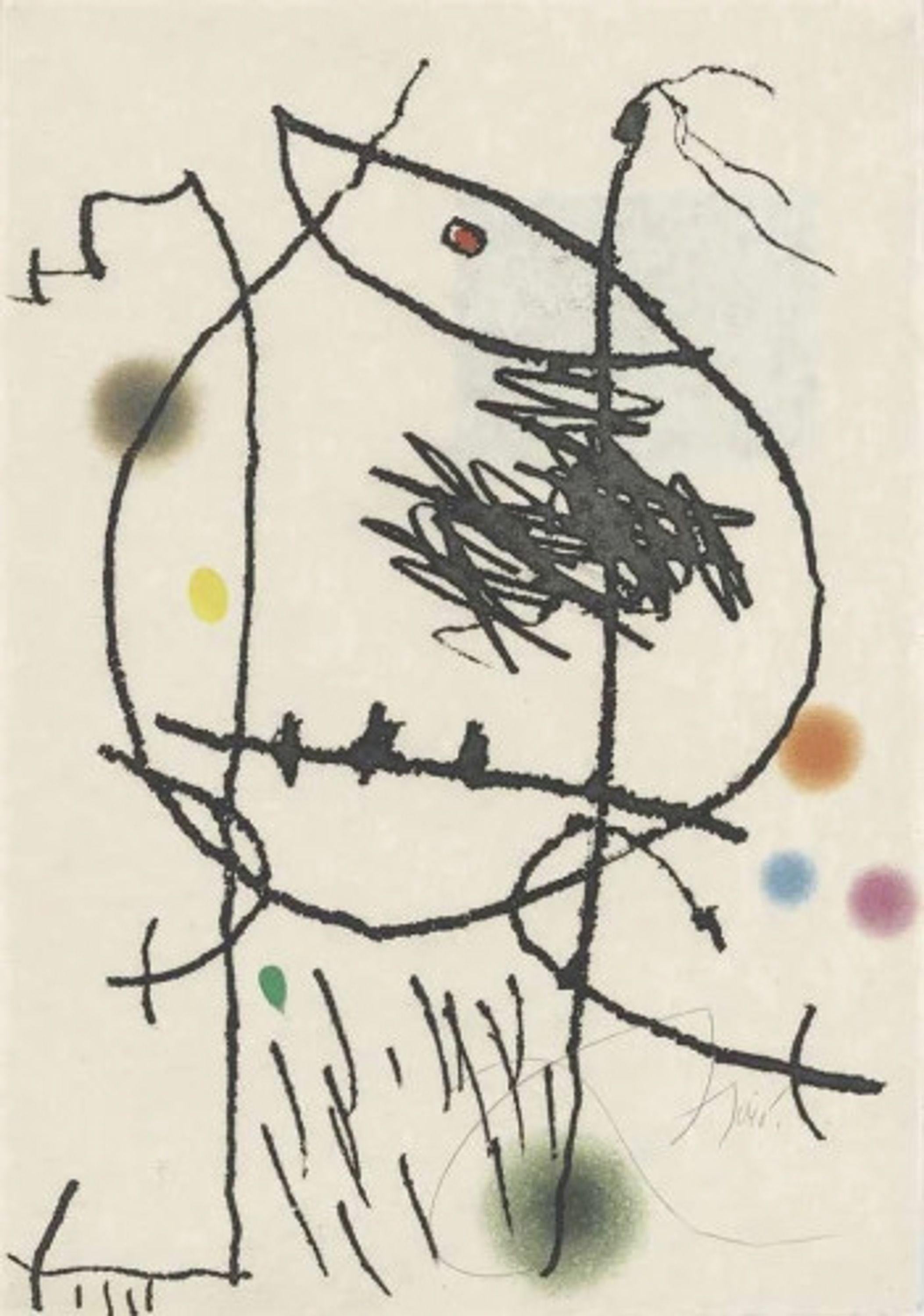 Passage De L'Egyptienne 3 - Print by Joan Miró