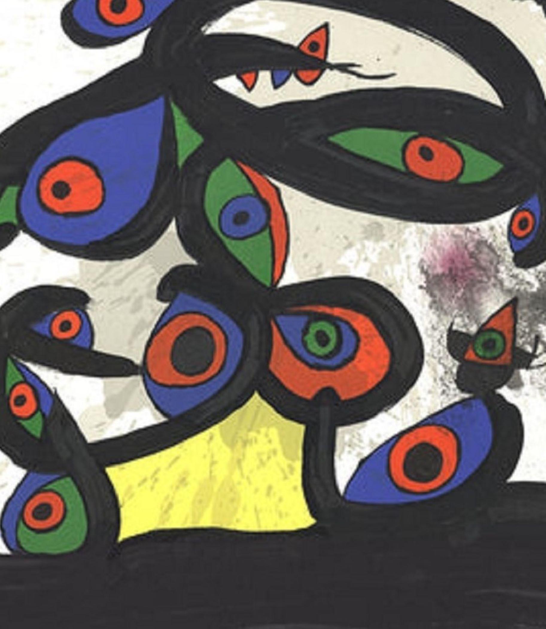 Peintures Sur Papier-Dessins By Joan Miro en vente 1