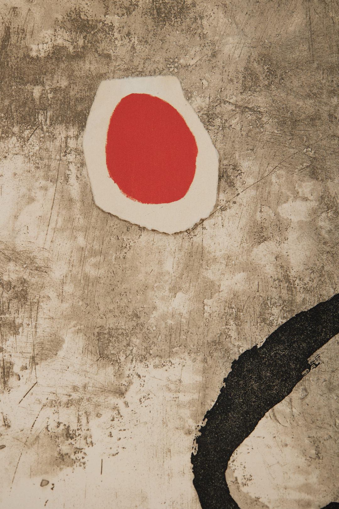 Personatge I Estels II, 1979 - Abstract Print by Joan Miró