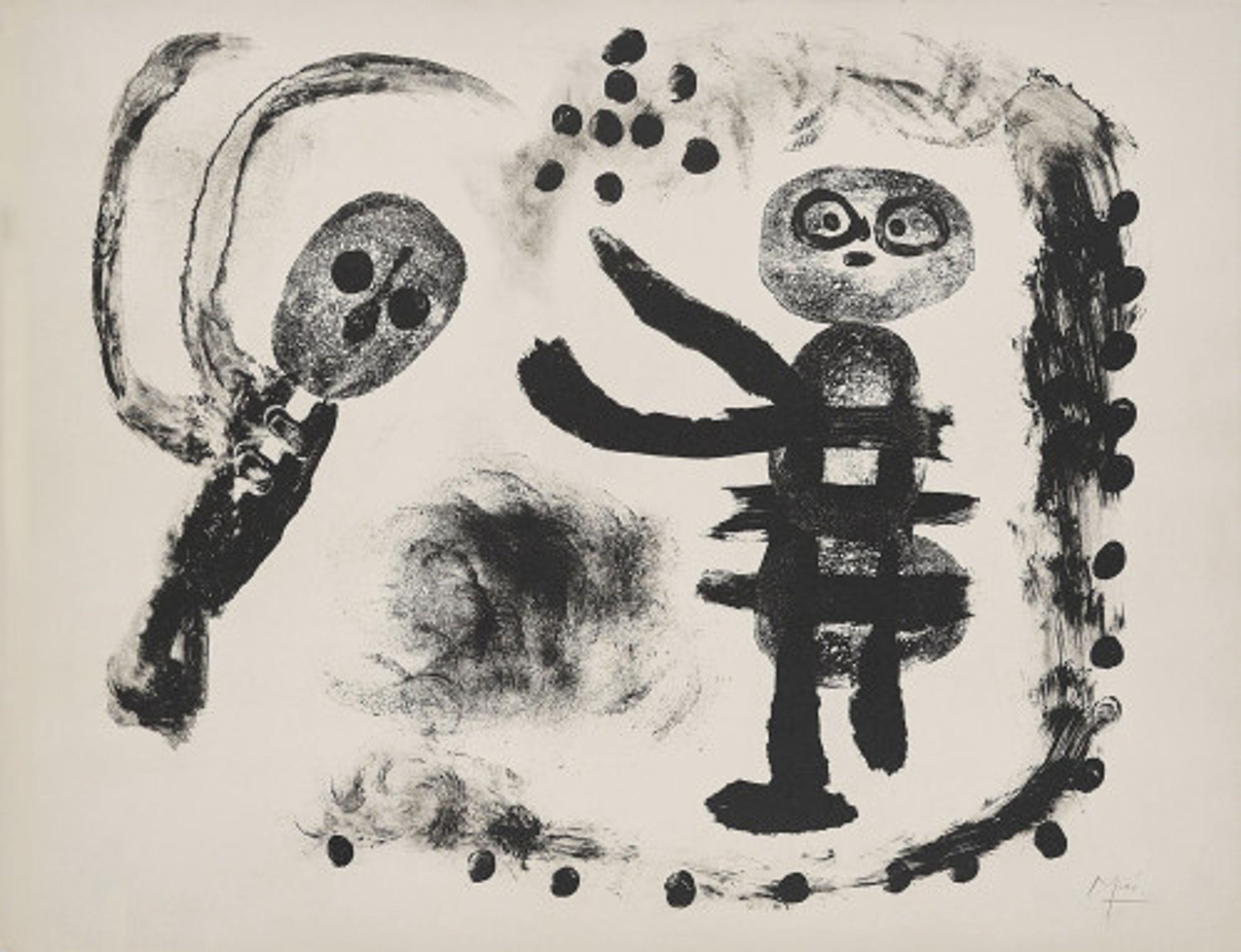 Petite Fille au Bois - Print by Joan Miró