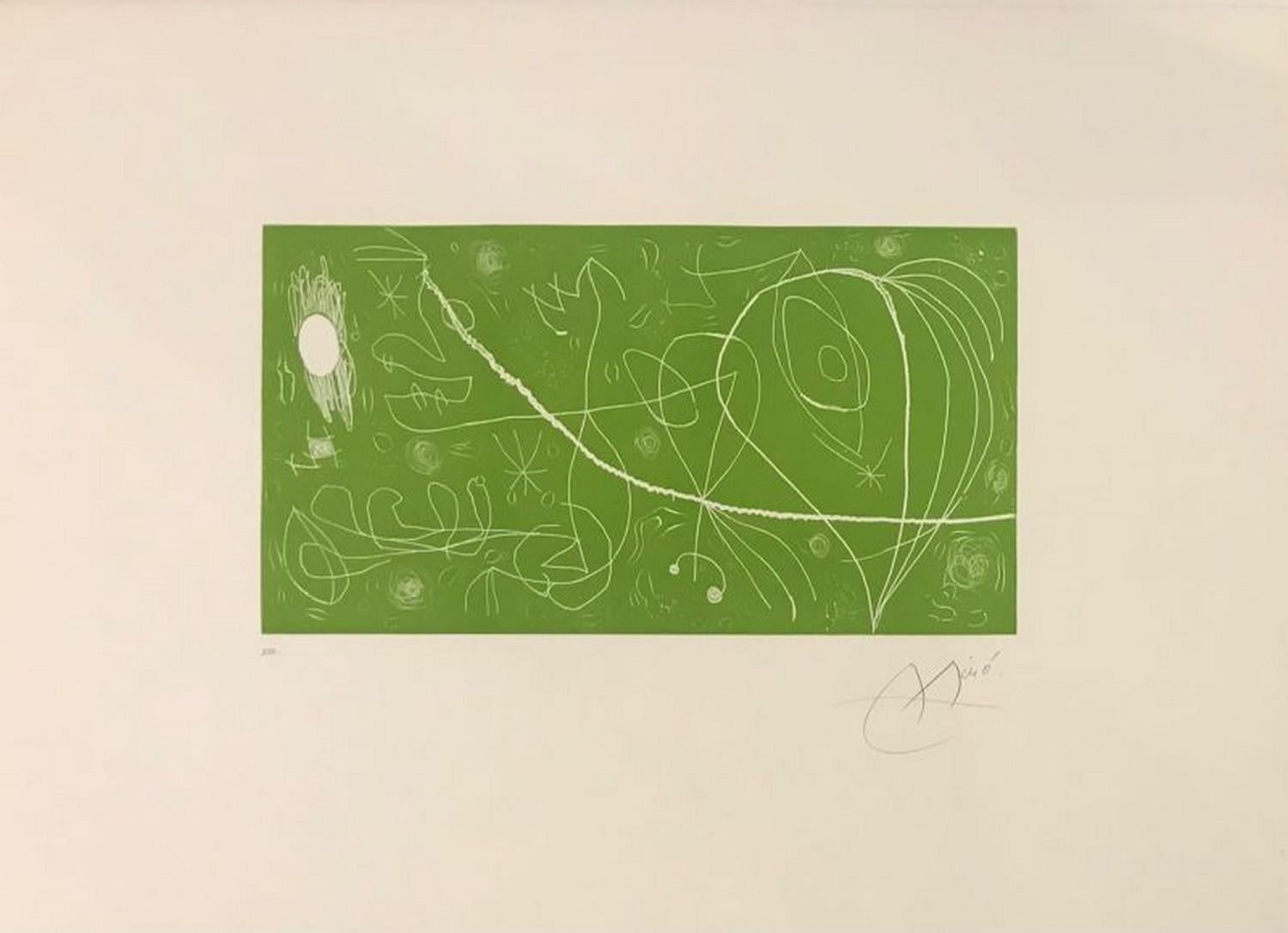Picasso I Els Reventos  - Print by Joan Miró