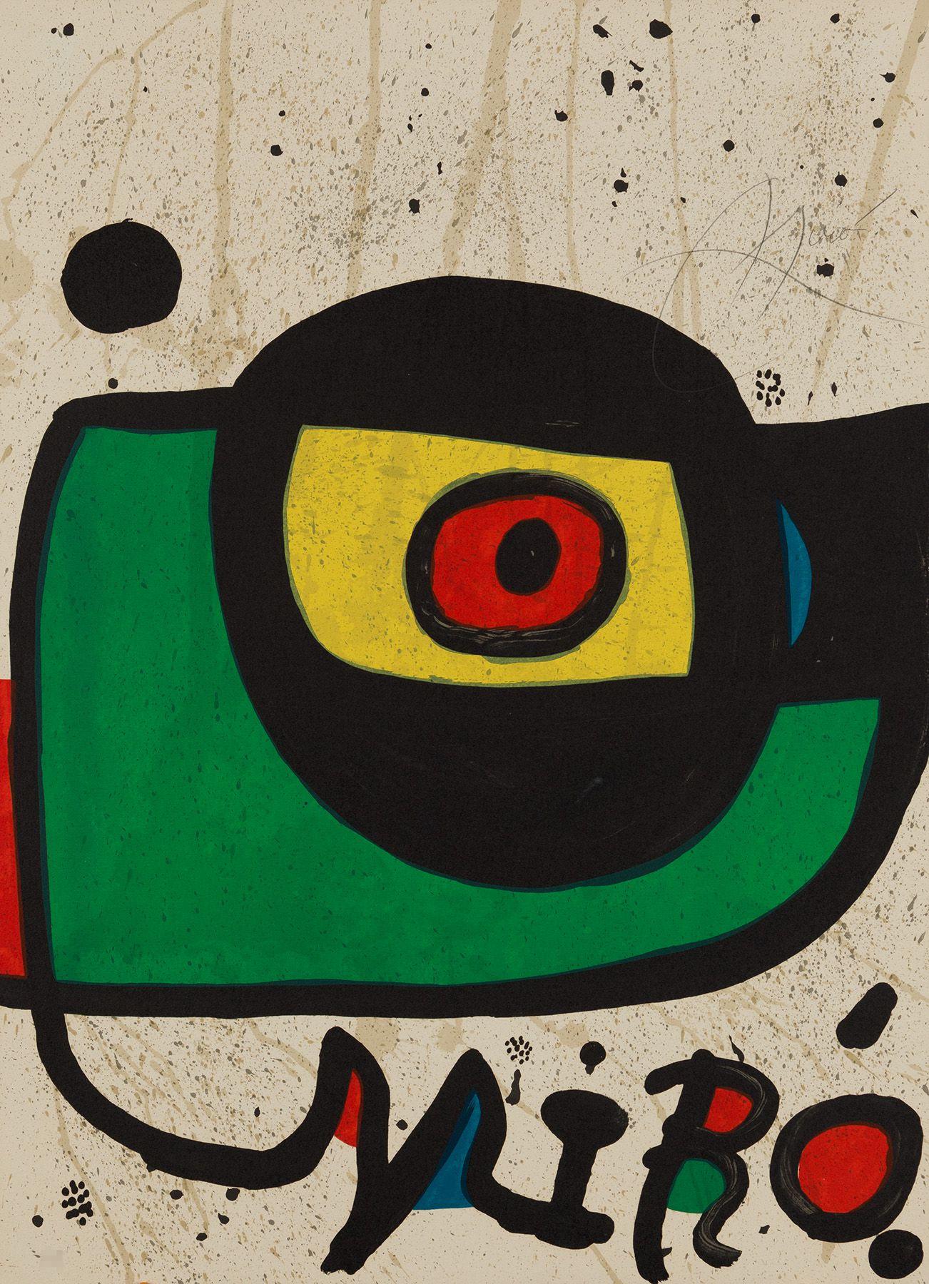 Joan Miró Abstract Print - Pintura