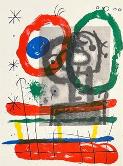 Plate 10, from 1965 Peintures sur Cartons