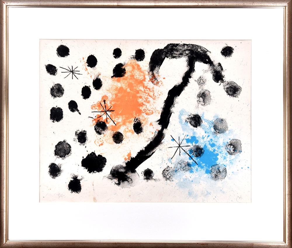 Plate 11 from 'Album 19' - Print by Joan Miró