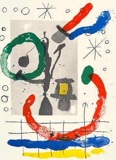 Plate 13, from 1965 Peintures sur Cartons