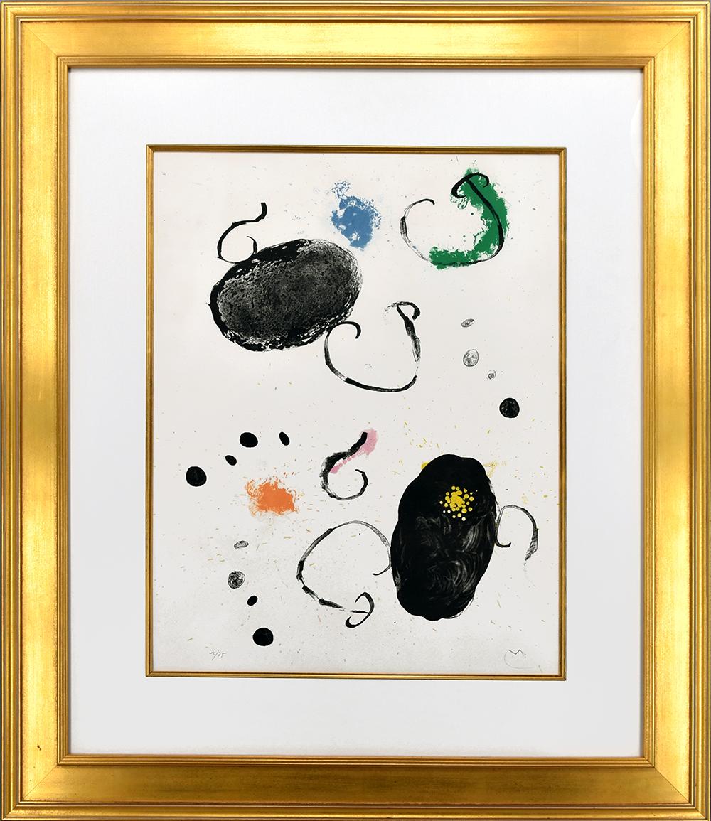 Plate 15 from Album 19 - Print by Joan Miró