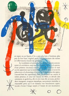 Plate 21, from 1965 Peintures sur Cartons