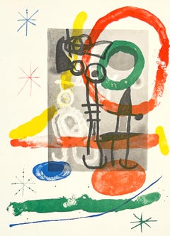 Plate 4, from 1965 Peintures sur Cartons