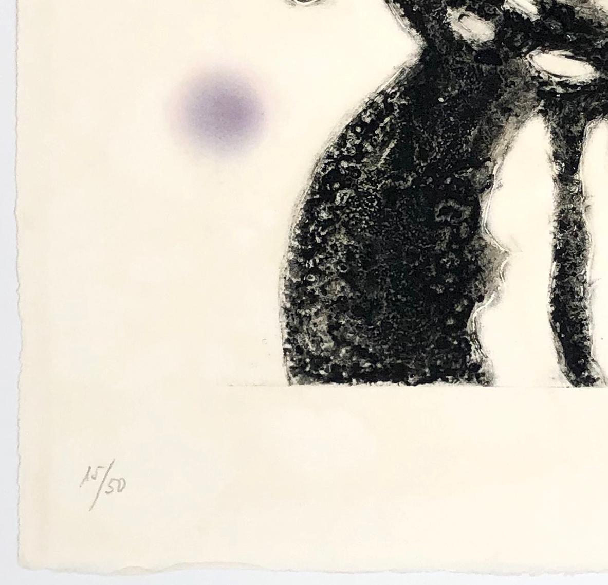 PLATE 4 FROM ESPRIU (D. 872) - Print by Joan Miró