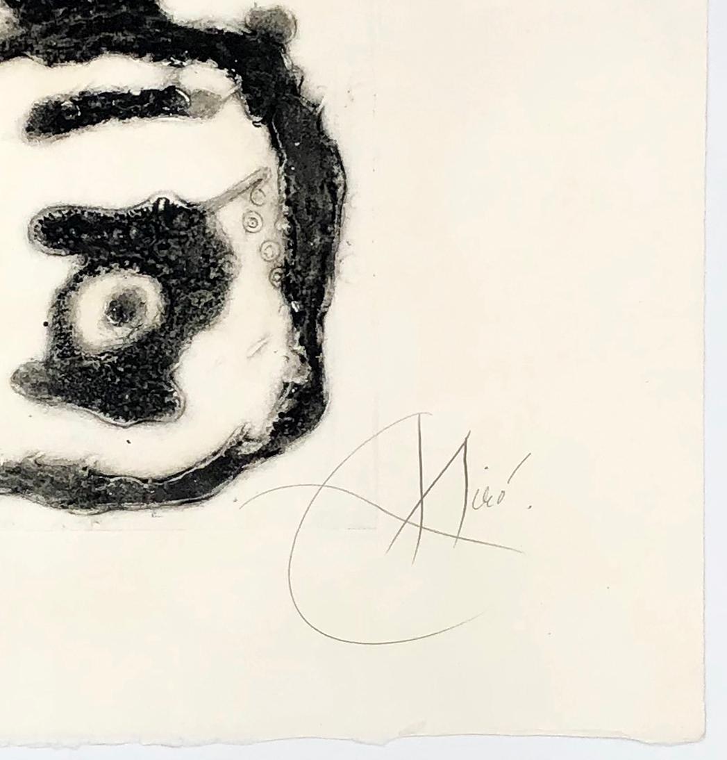 PLATE 4 FROM ESPRIU (D. 872) - Surrealist Print by Joan Miró