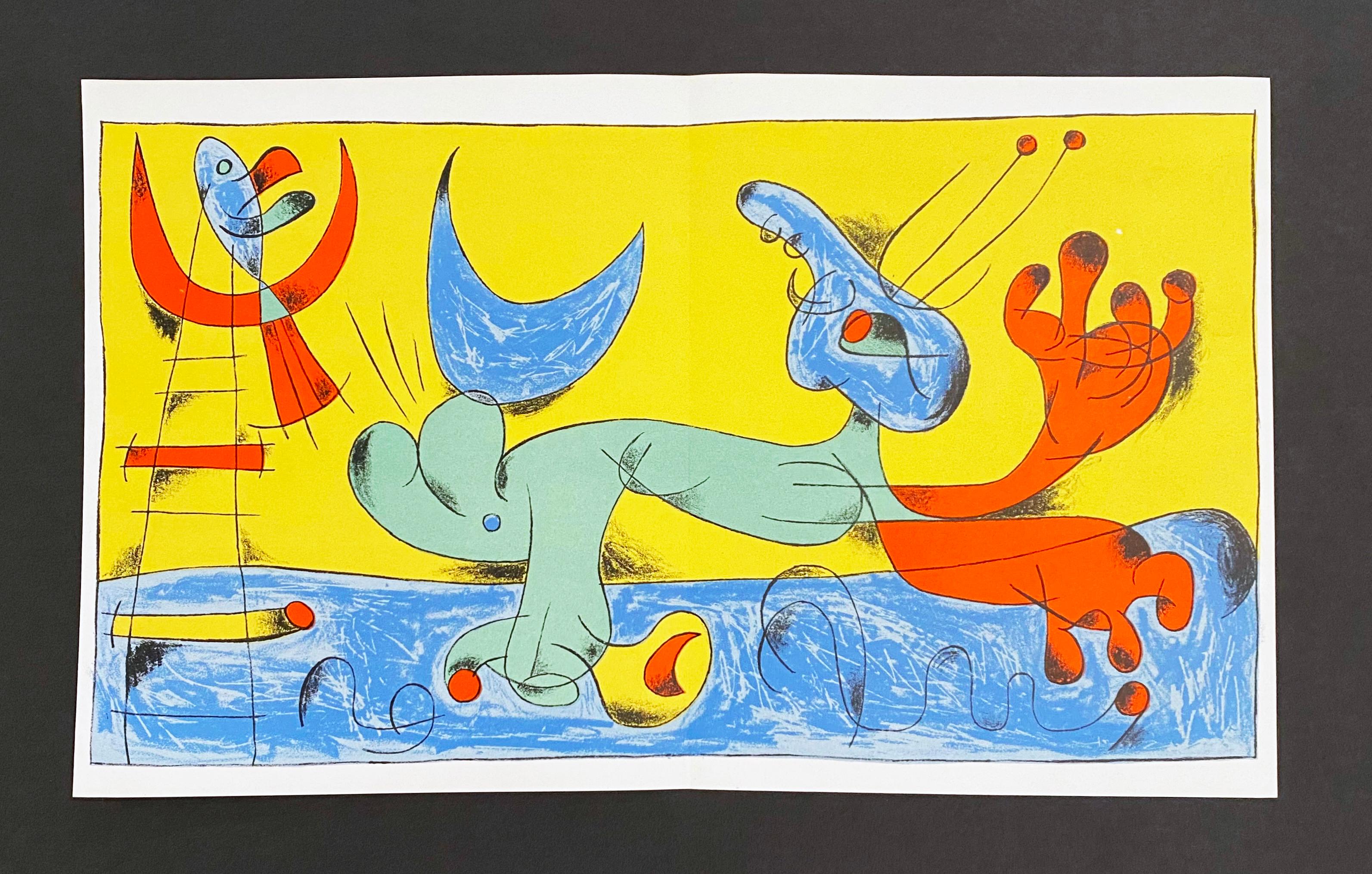 Joan Miro (Plate 7) - Modern Print by Joan Miró