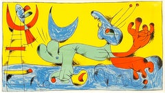 Plate 7, from 1956 Joan Miro