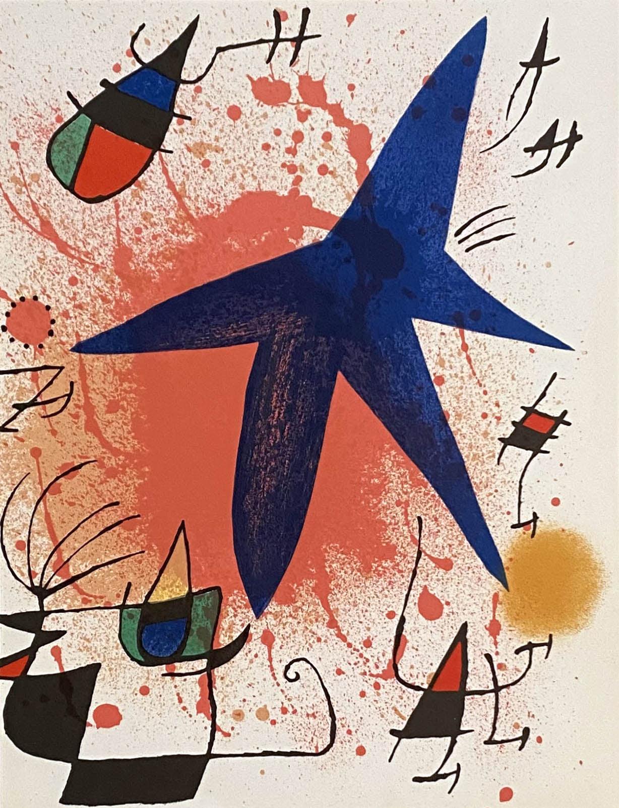 Joan Miró Print - Plate I, from 1972 Lithographe I