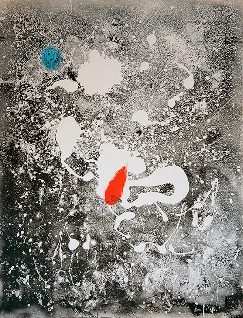 Joan Miró Abstract Print - Plate X, from Album 19