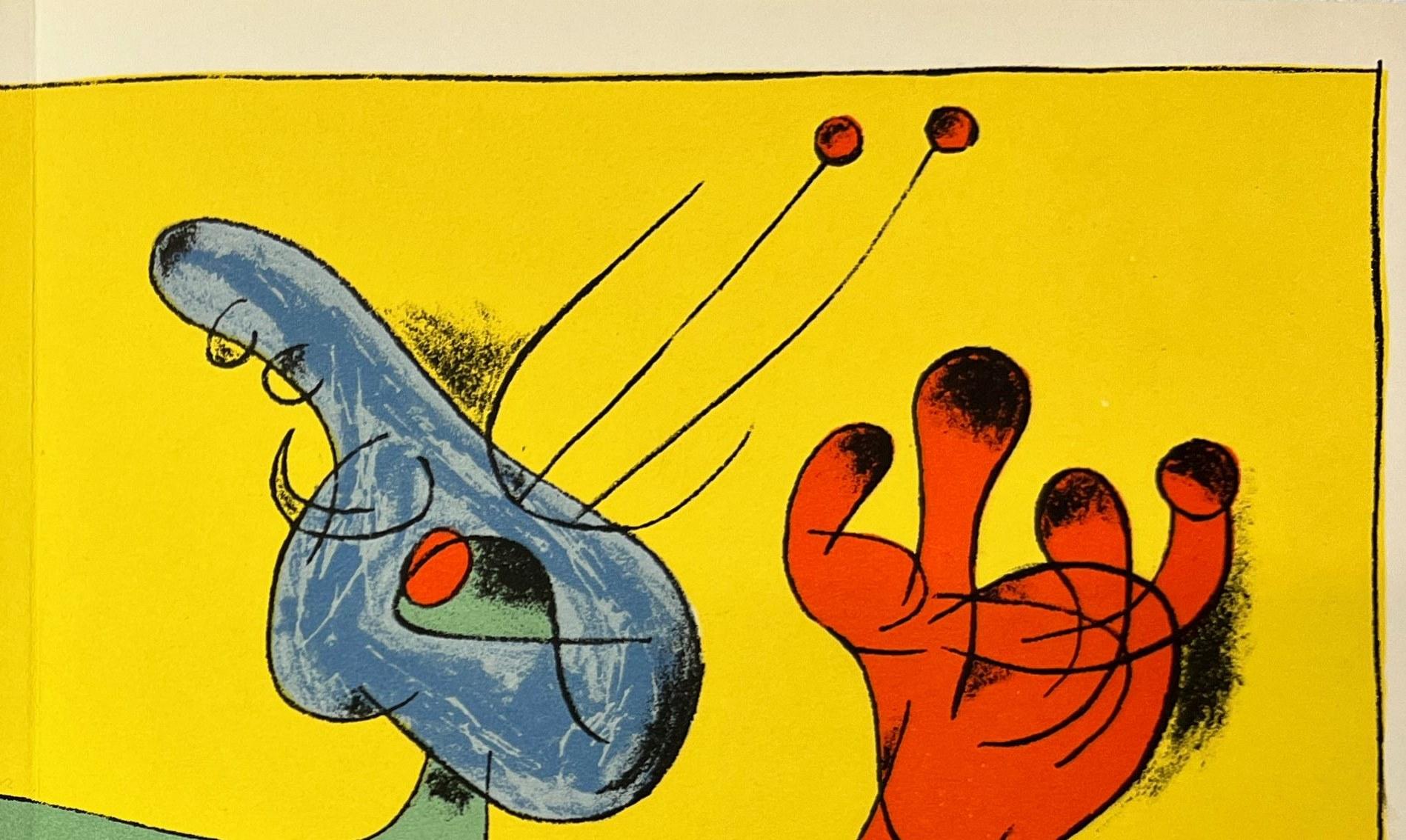 Joan Miro (1893-1983) - Playing Dog

Lithograph from 1956.

Dimensions of work: 23 x 37 cm.

Publisher: Maeght Éditeur, Paris.

The work is in Excellent condition.
