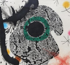 Polypheme, Signed Surrealist Aquatint Etching by Joan Miro