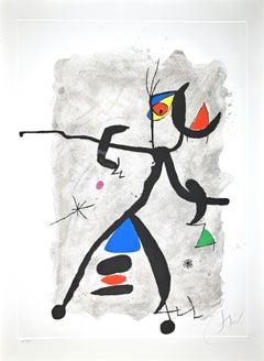 Por Alberti, por L'Espana (Constellation III) - Etching by Joan Mirò - 1975