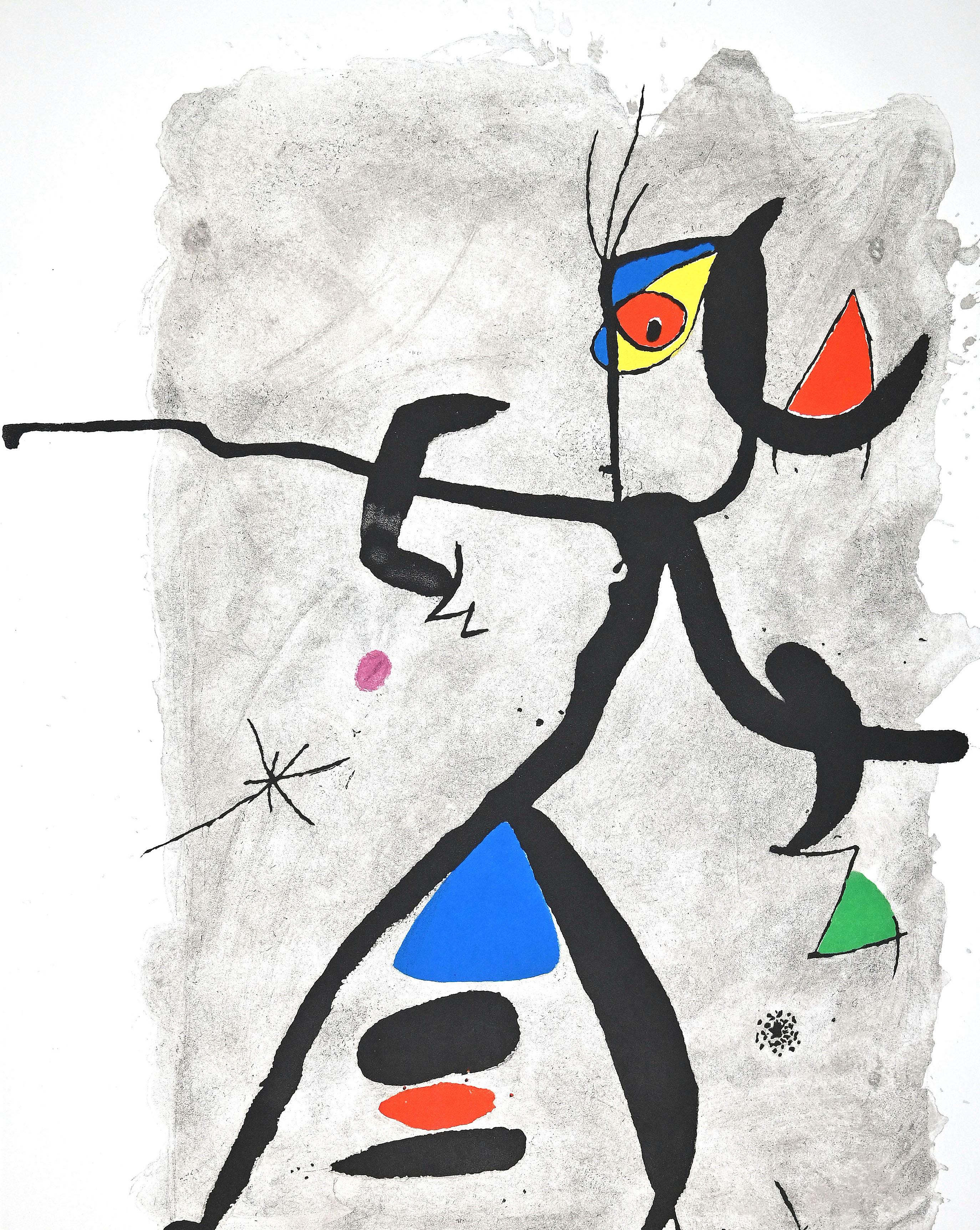 Por Alberti, por L'Espana (Constellation III) - Etching by Joan Mirò - 1975 - Print by Joan Miró