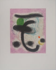Portrait of a Woman, Signed lithograph