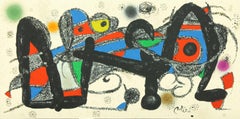 "Portugal" lithograph from "Escultor" suite by Joan Miró from Poligrafa