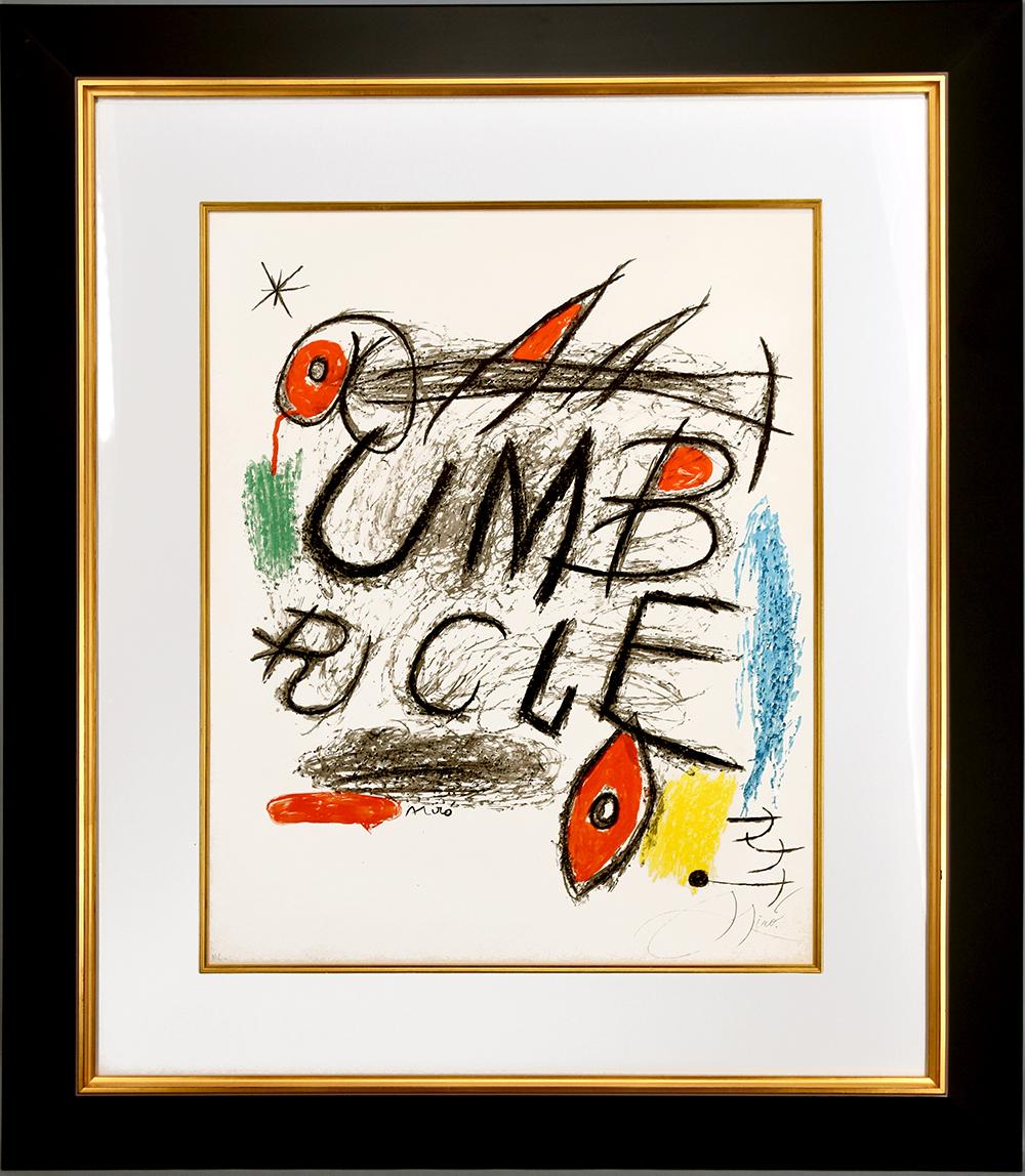 Poster for the film 'Umbracle'  - Print by Joan Miró