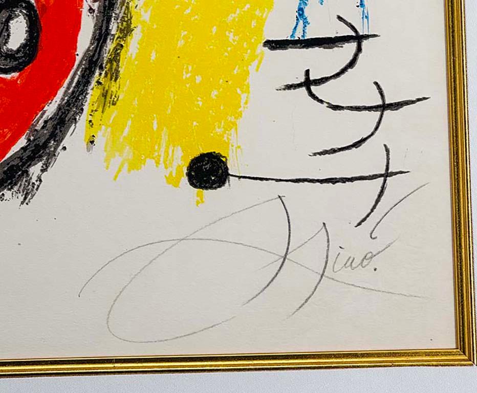 Poster for the film 'Umbracle'  - Modern Print by Joan Miró