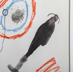 Quelques Fleurs #11: Féquet, Signed Surrealist Pochoir by Joan Miro