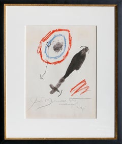 Quelques Fleurs #11: Féquet, Signed Surrealist Pochoir by Joan Miro