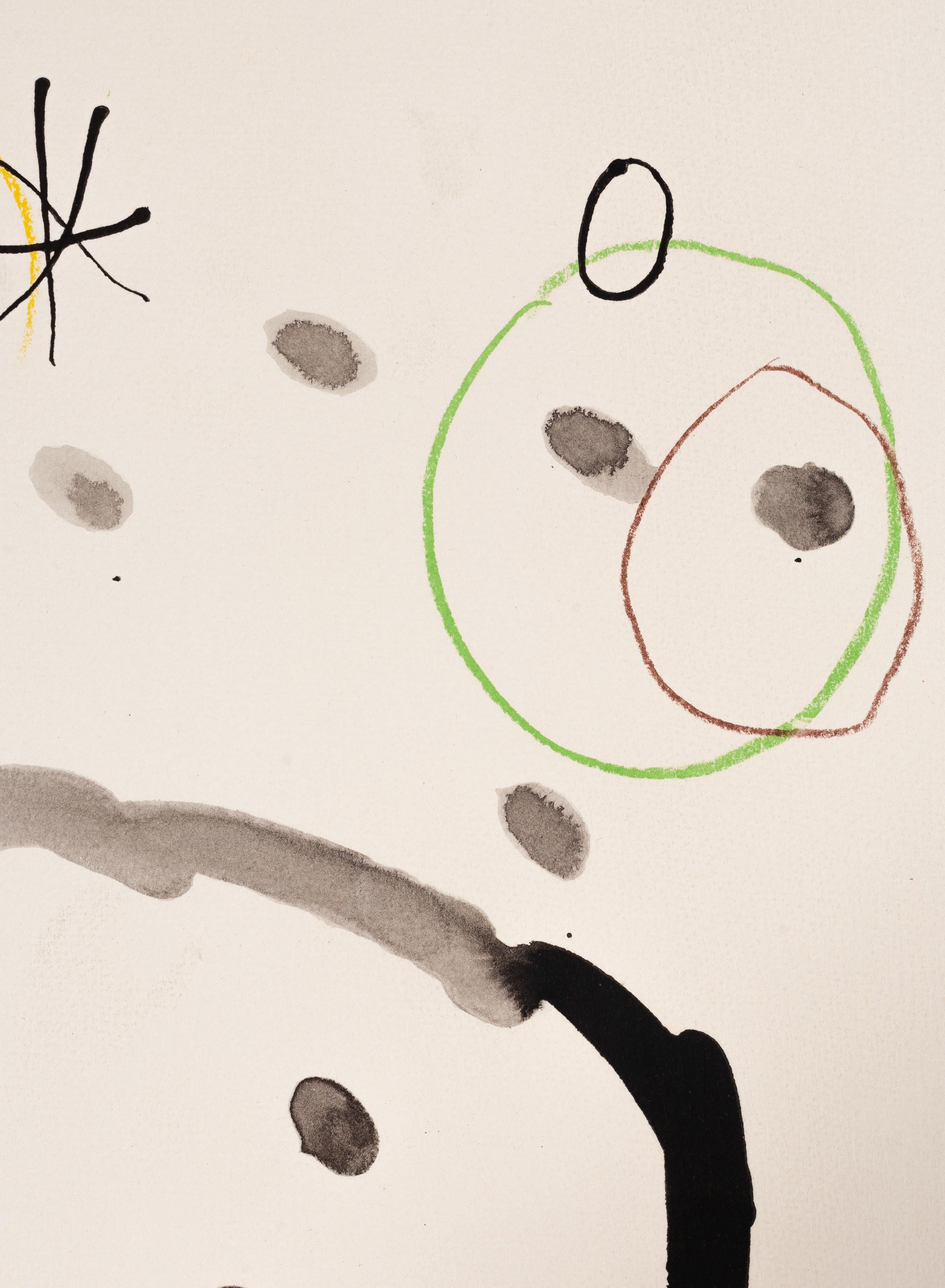 Quelques Fleurs Nr. 2: Artigas – Print von Joan Miró