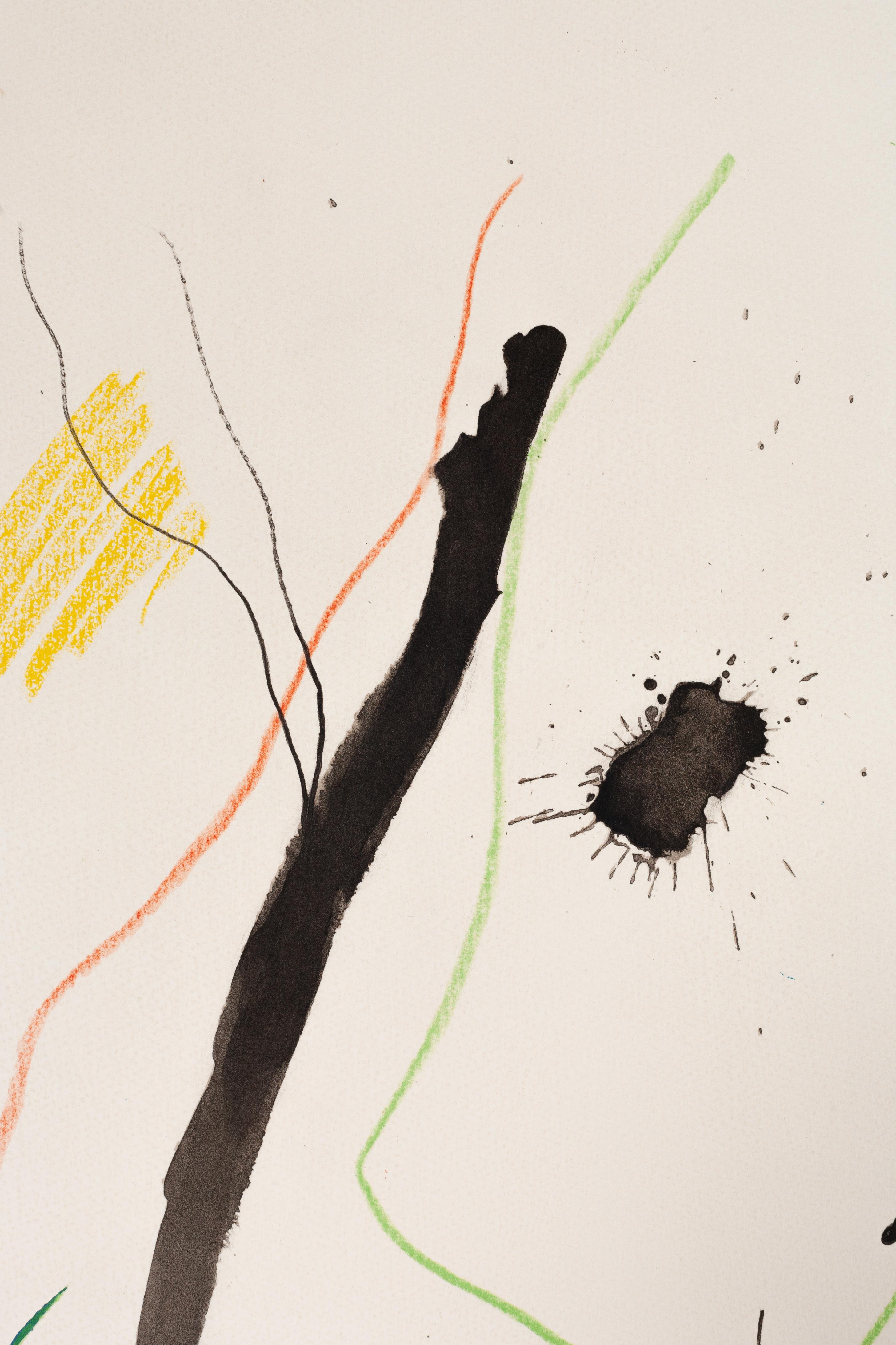 Quelques Fleurs pour des Amis Dypréau No. 9  - Print by Joan Miró