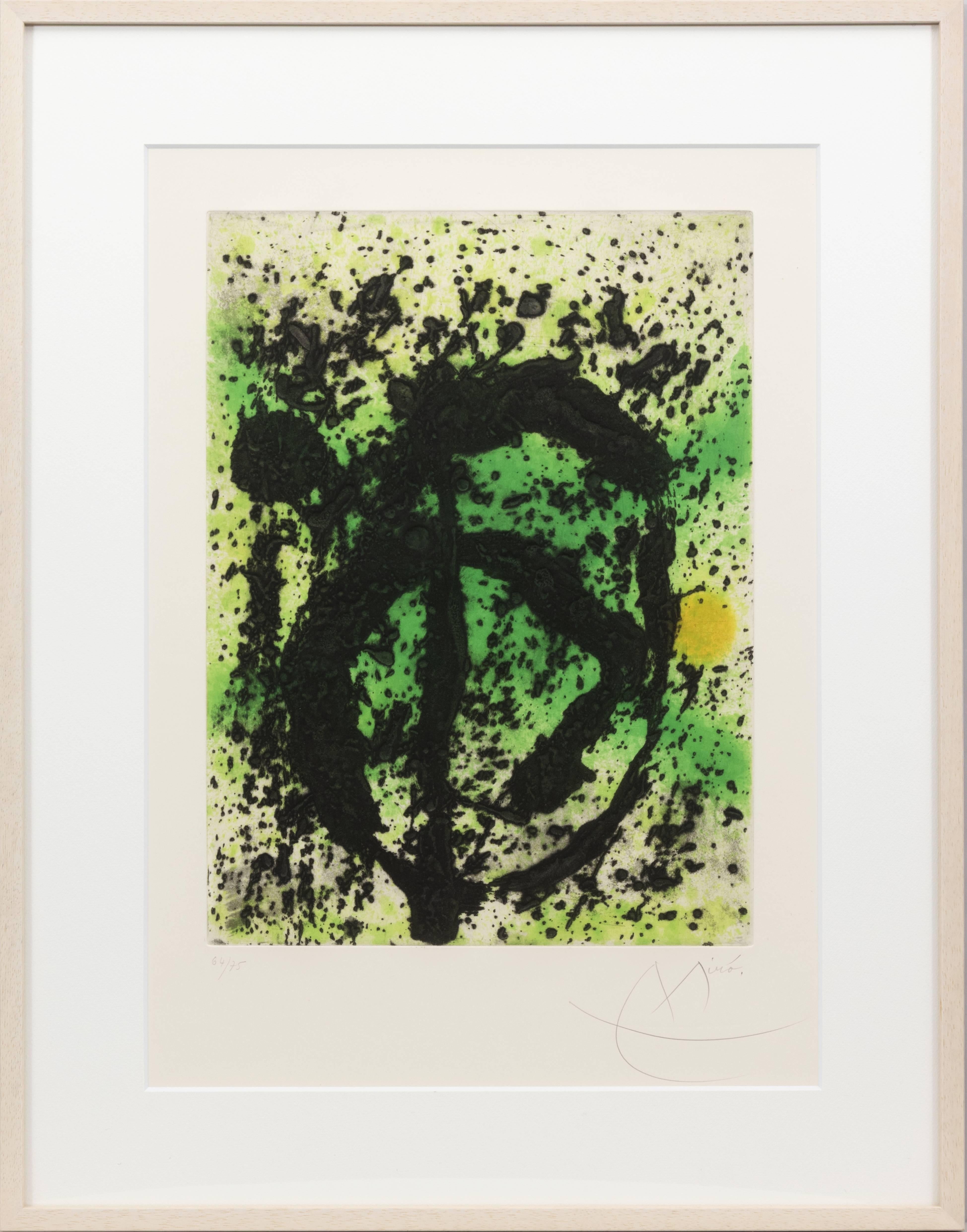 Joan Miró Print - Règne végétal (Plant Kingdom)