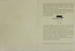 Ronde de Nuit, Seite von Derrire le miroir, 1970