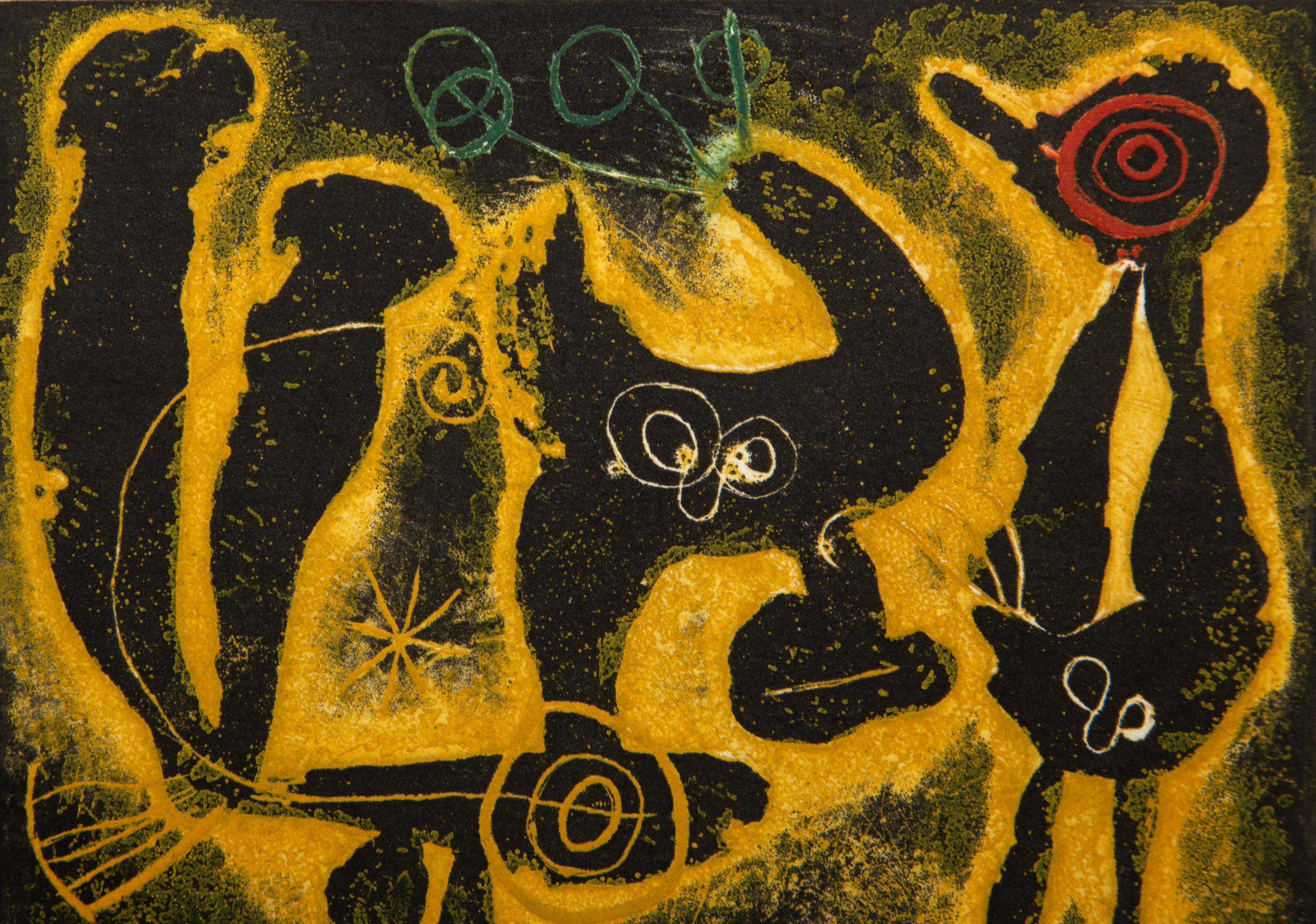 Saccades (D 331), Etching by Joan Miro 2