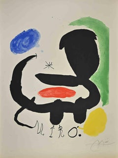 Sala Pelaires - Lithographie von Joan Mirò - 1970