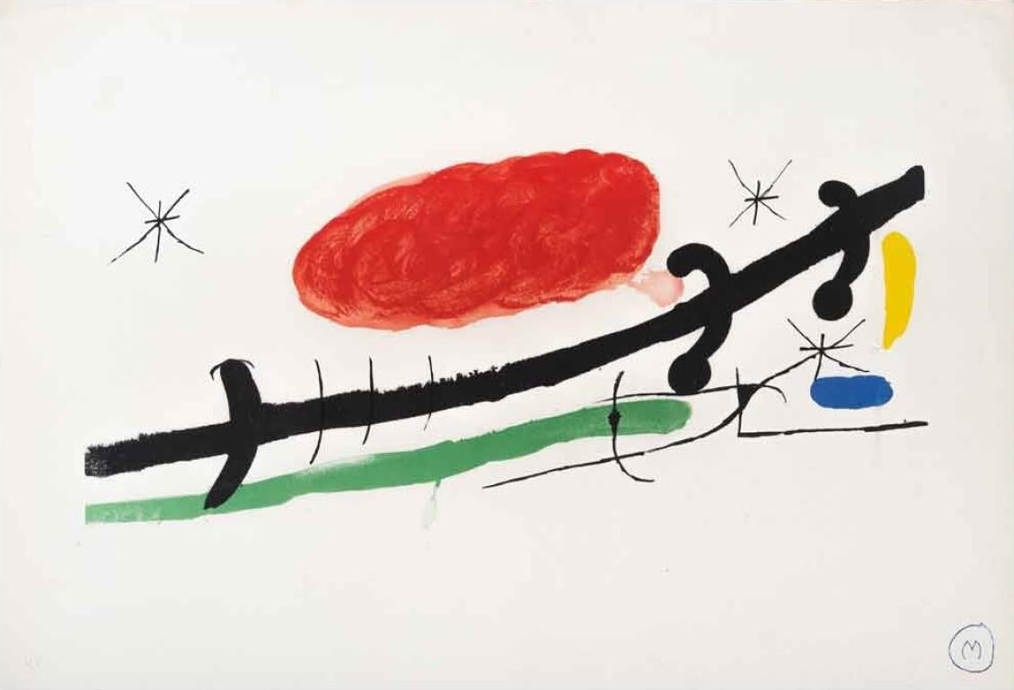 Joan Miró Abstract Print – Sala Pelaires, Palma de Mallorca, 1970