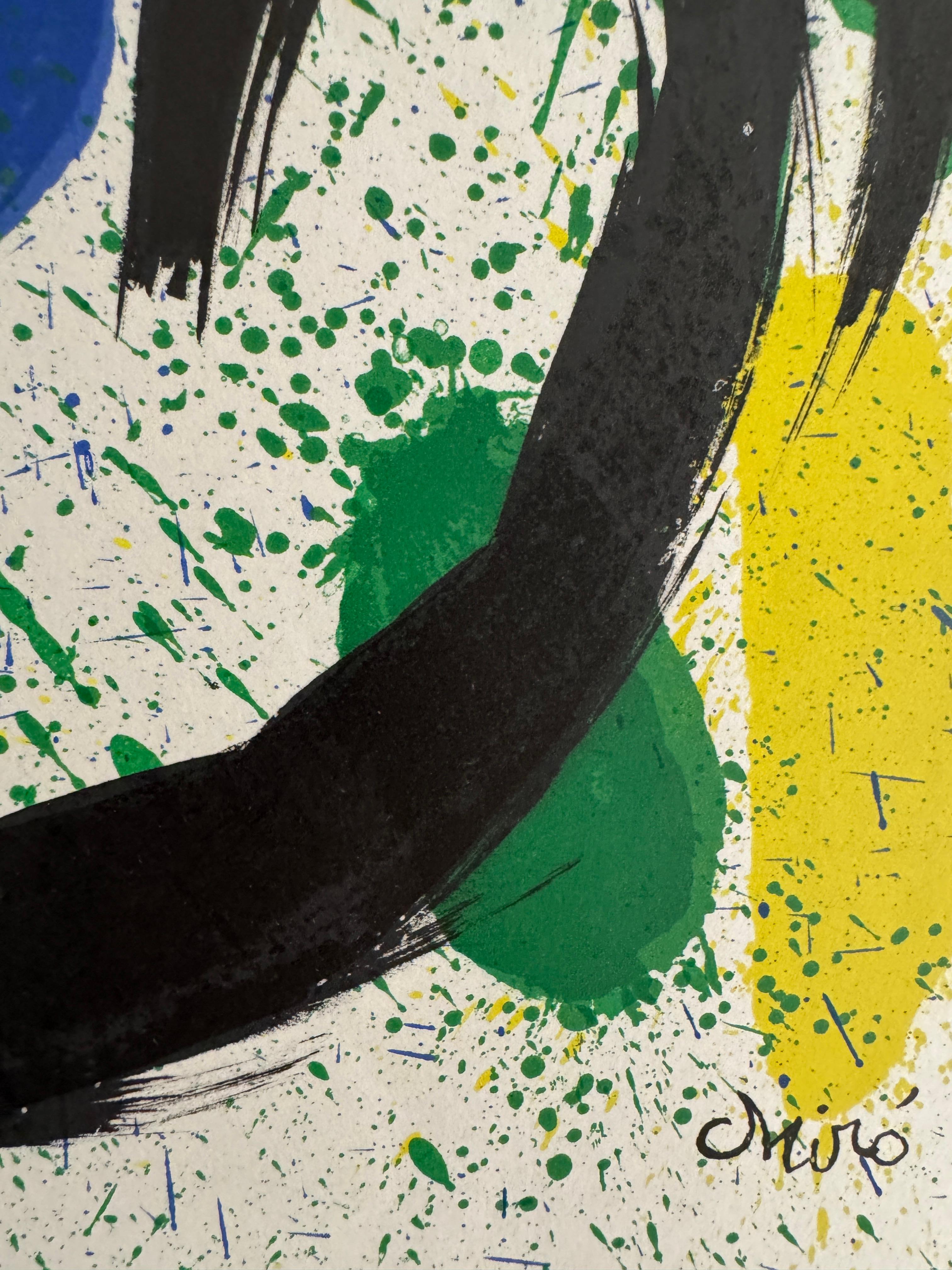 Salon de Mai (After) Joan Miro - Abstract Expressionist Print by Joan Miró