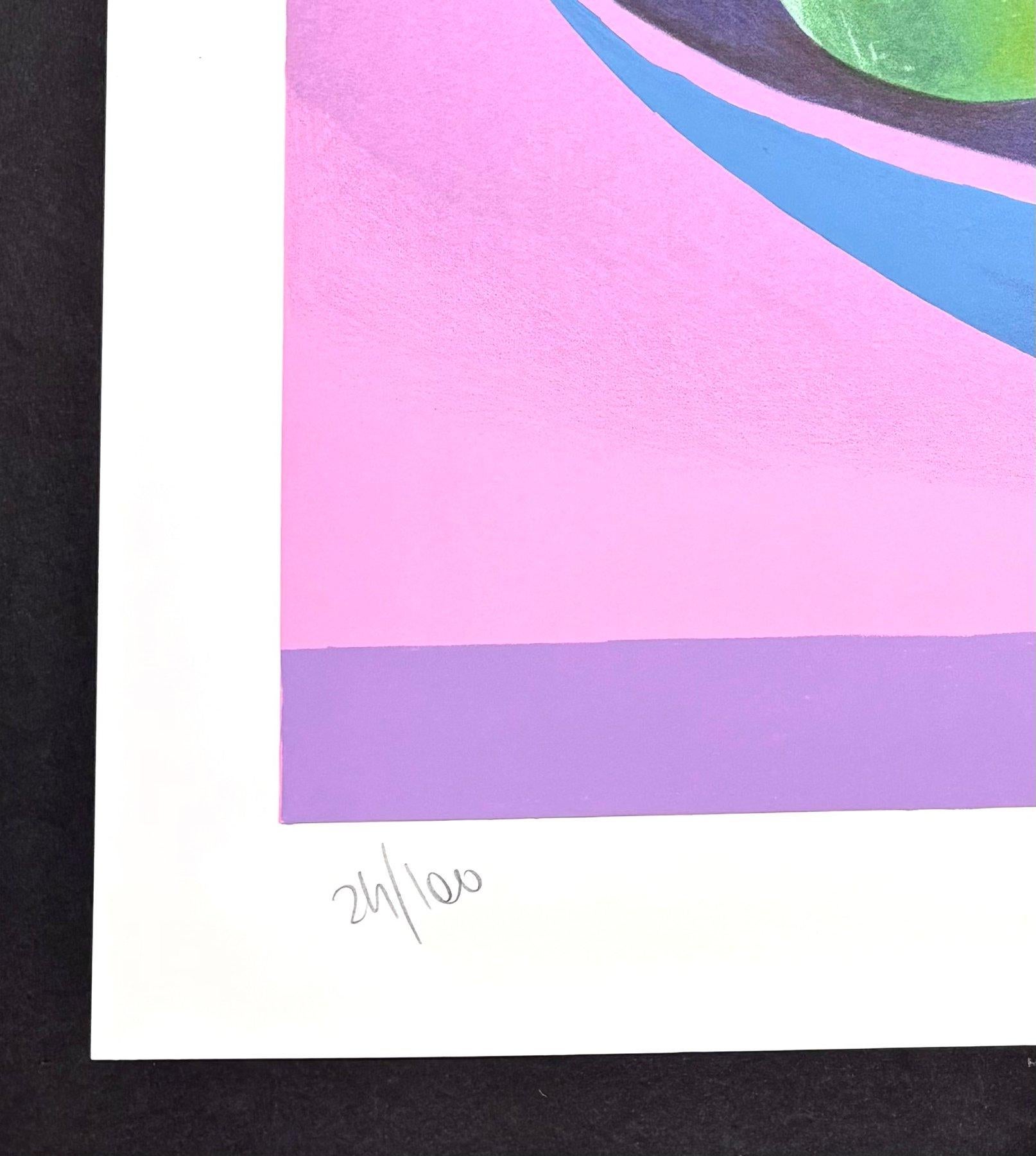 Salvo (1947-2015) - Mele - Color lithograph - c.a 2000 For Sale 2