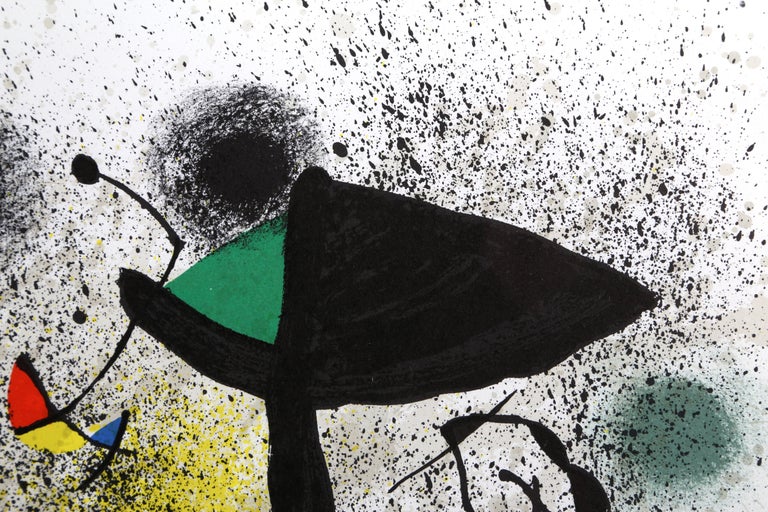 Joan Miro Sculptures M 950 Modern Lithograph By Joan Miro 1974 At 1stdibs Joan miro limited edition lithograph titled sculptures ii. 1stdibs