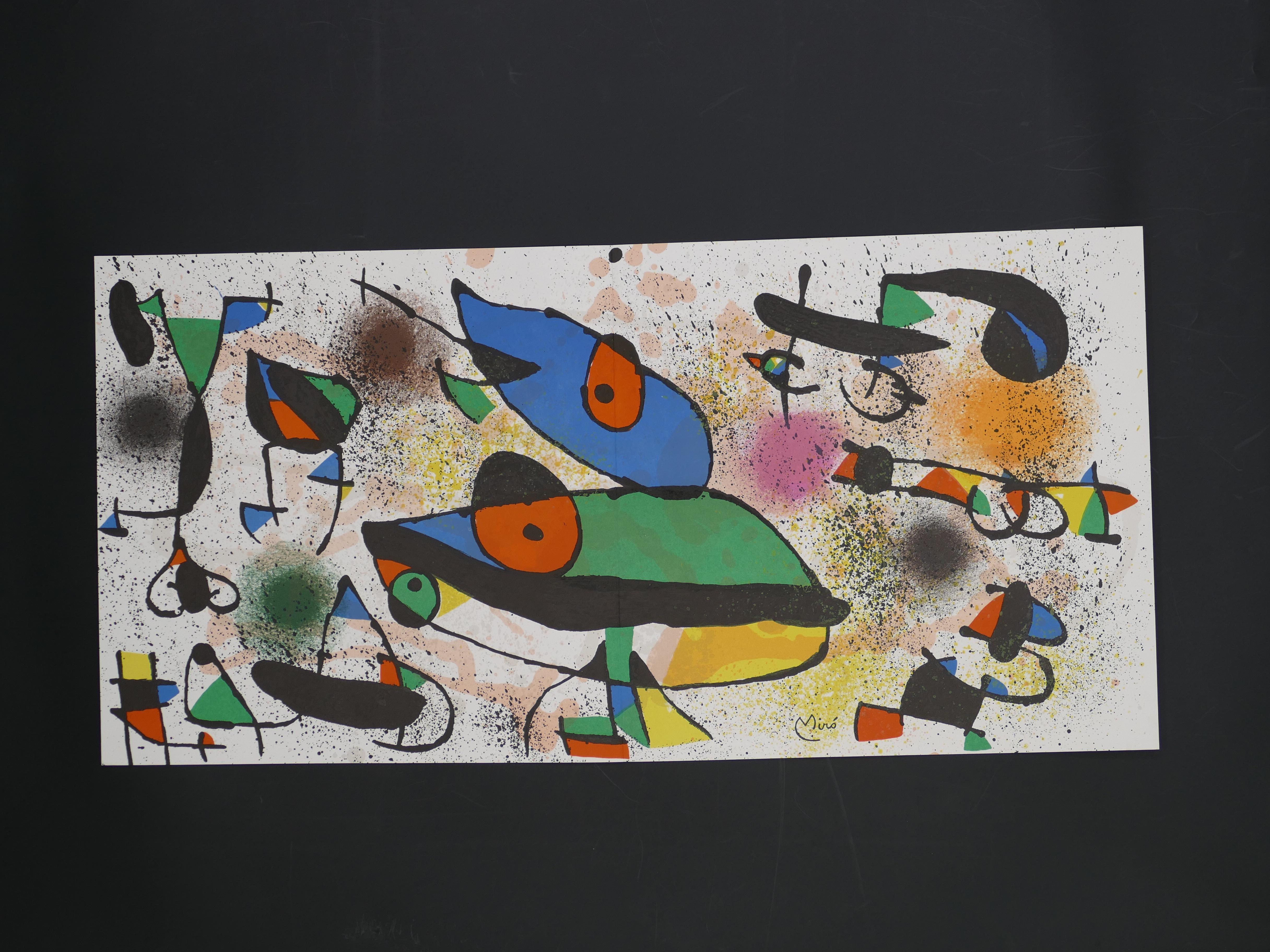 Sculptures - Original Lithograph by Joan Mirò - 1974 - Print by Joan Miró