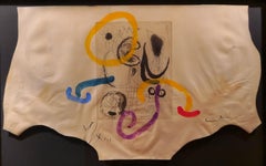 Serie III Radierung von Joan Miró, Abstrakter Expressionist, signiert, 1953