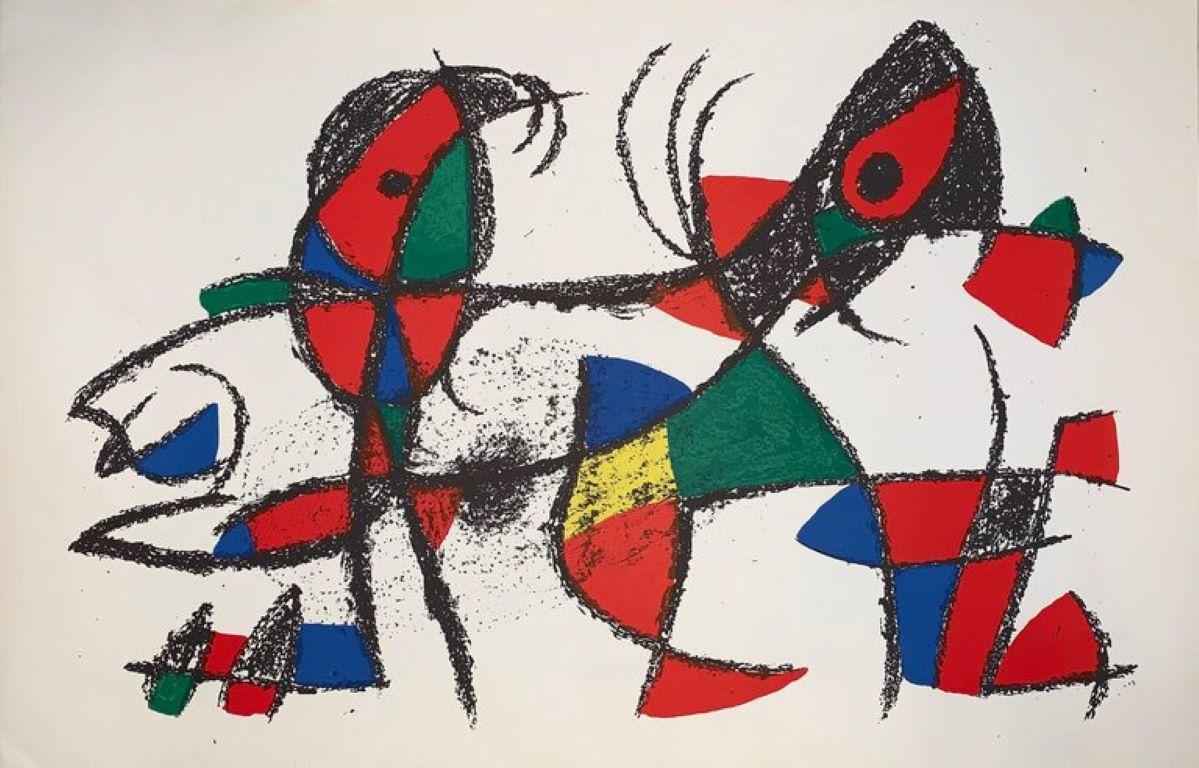 Set Of 6 Lithographs - Joan Miro - Figurative Print - Surrealist 3
