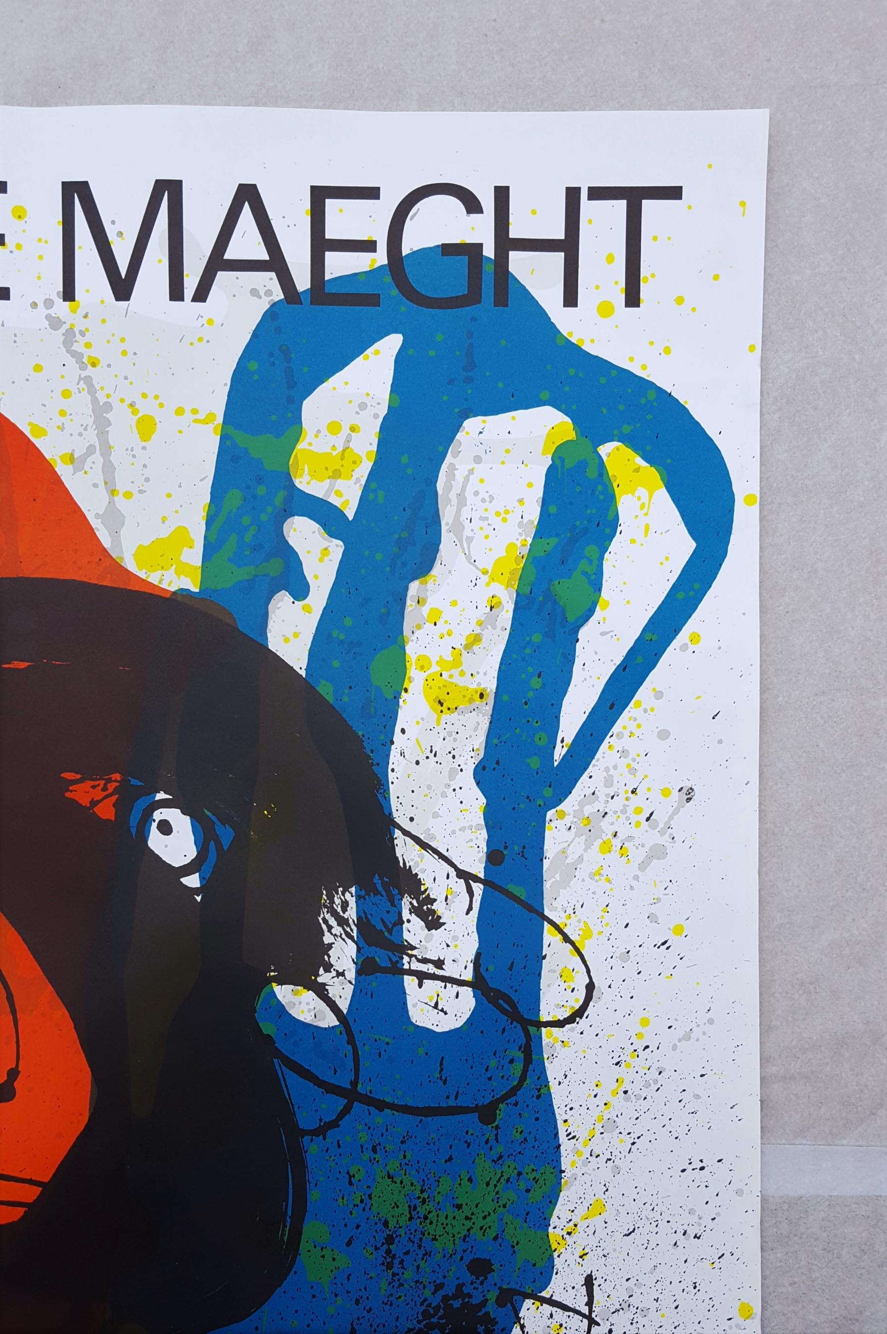 Sobreteixims (Beige), Abstract Print, von Joan Miró